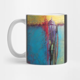 Weeping Capitol Pastel Painting Mug